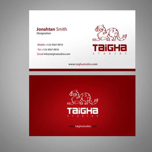 Design di New business Card for Taigha Studios di conceptu