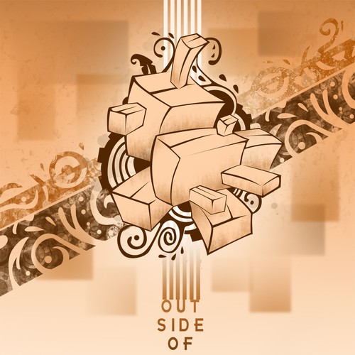 Help us create the Outside of The Box Design Contest for art students for GraduationSource.com  Design by uno_1