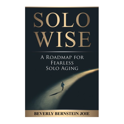 Create a cover for a new book about aging alone Design by Rashmita