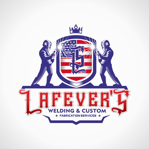 Create new logo for Lafever’s Welding and Custom Fabrication Design by Trovic Designer
