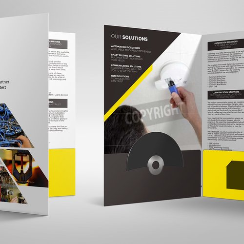 Create a company profile brochure Design by Barinix