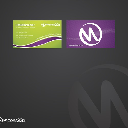 Create a business card for Luxurious Photo Booth Rentals! Design by miljandesign