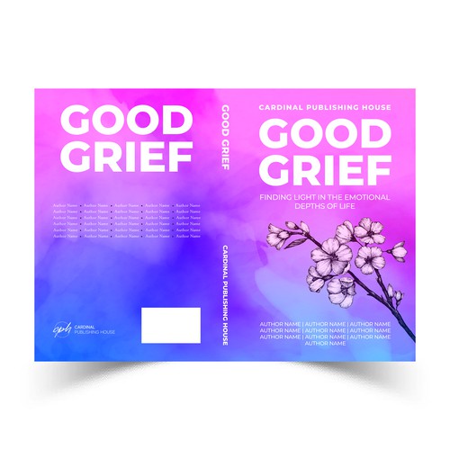 Design a bestselling book cover for People Looking For Ways to Heal Grief Design by The Cloud Digital