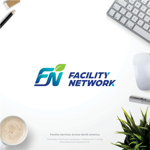 Design a Logo for a Modern Facility Services Company Design by AXXV ™