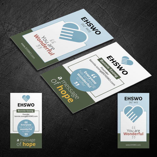 A Cool, Fun Business Card That's Not Really A Business Card - Have fun with this!!!  EHSWO.com Design by fastdesign86