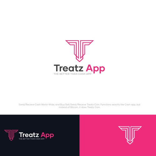 Diseño de The "New Cash APP", The Treatz APP Logo Design Contest de SiddhArt