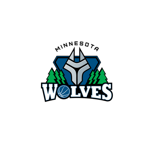 Design di Community Contest: Design a new logo for the Minnesota Timberwolves! di MZ777