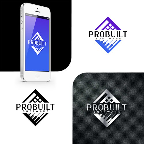 Powerful, Professional & Clean Logo for a technology company Design by eMbo