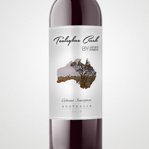 Australian Wine Label - Tooleybuc Creek Design réalisé par Rio Design ero