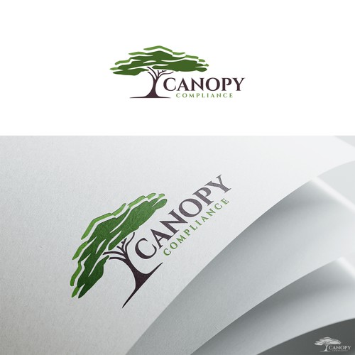 Help!  I need a cool yet simple tree canopy logo. Design by mikule