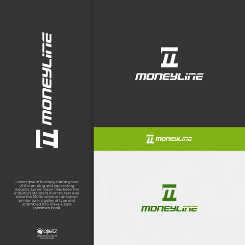 Sports betting website Moneyline.com Logo contest Design by ojietz