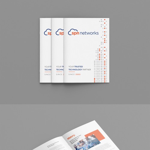 Technology Provider - Company Booklet Brochure Design by Dzhafir