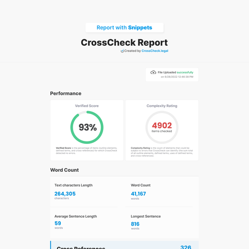 Crisp Report Page to Showcase Our Analytics Output Design by unicorn designs