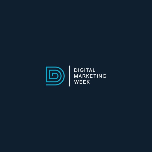 Logo for a digital marketing conference Design by Gabri.