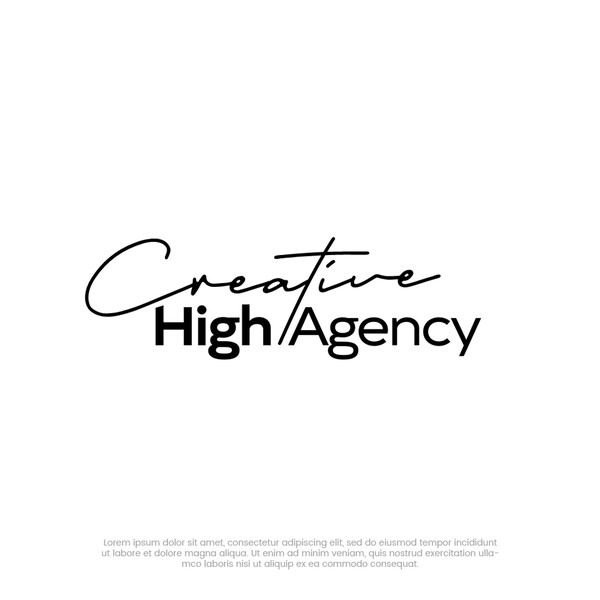 Design by Imran Haroon titled "Creative High Agency "