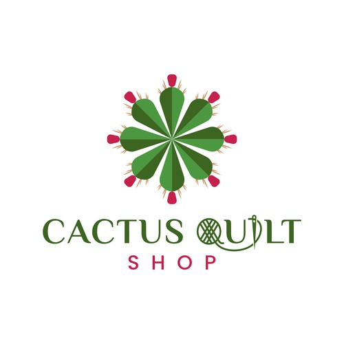 Design a logo for a modern quilt shop! Design by Rav Astra