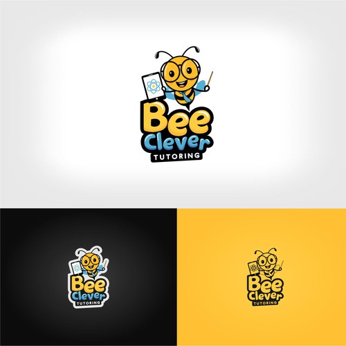 Bee Clever Designing Design by Logood.id