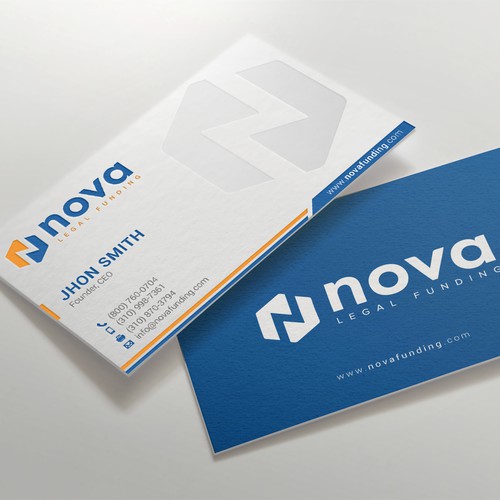 Design a Print Material (Biz Card, Letterhead, Letter) for Legal Funding Company Ontwerp door kaylee CK