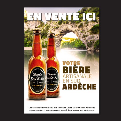 Poster for craft beer Design by capulagå™