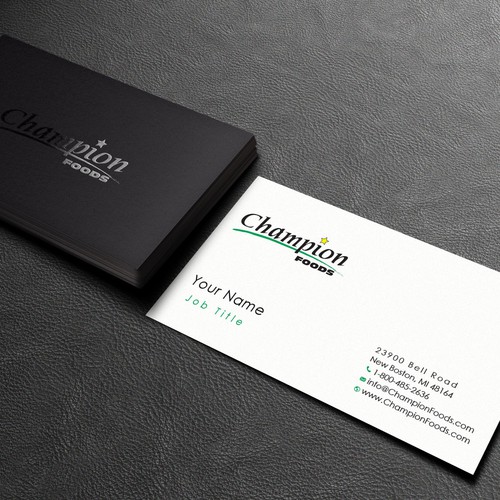 Design A New Business Card, Win The Prize!! Design por Azzedine D