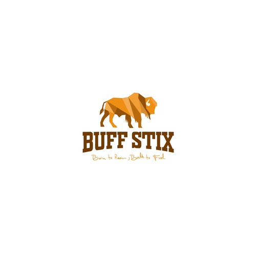 Buff Stix...Lean, Delicious, Buffalo Strong. Design by knight brands™