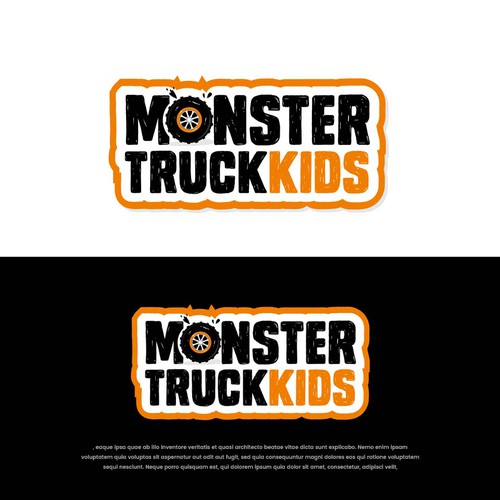 Logo needed for monster truck  channel and merchandise, concurso  Design de logotipos