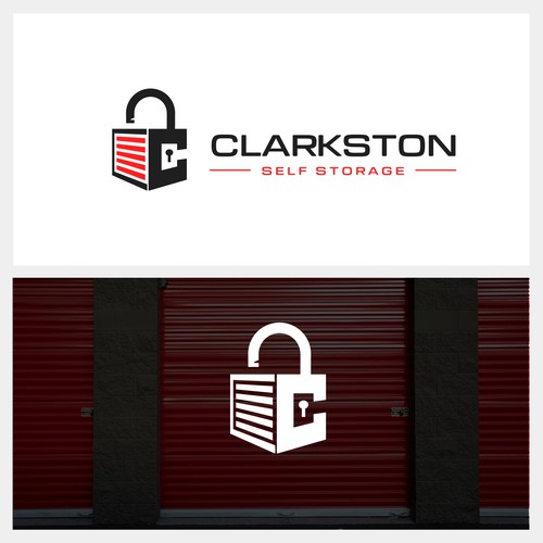 Self Storage Logo | Clarkston Self Storage Design by ꜱᴀᴍɪʀ