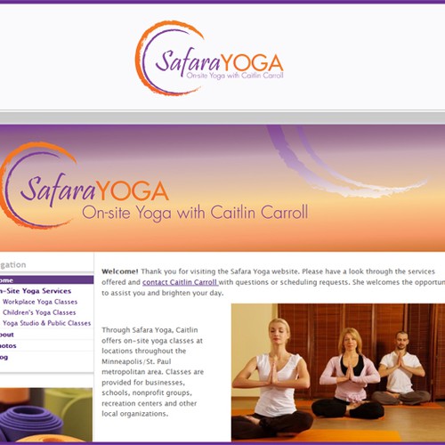 Safara Yoga seeks inspirational logo! Design by Butterflyiva