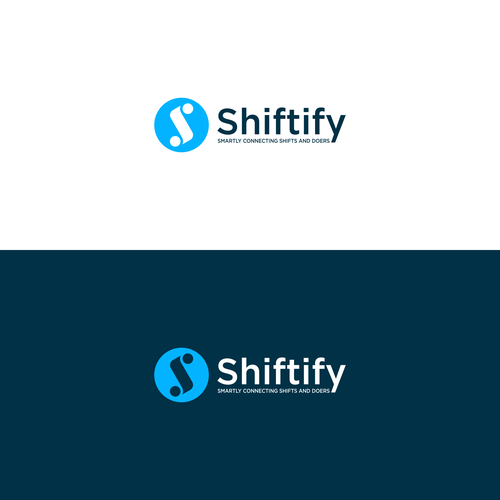 Minimalist and modern logo design for modern work shift management application Design by M E L L A ☘