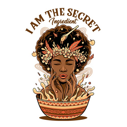 Soul Food/Foodie Themed T-Shirt Designs Design by thegarapan