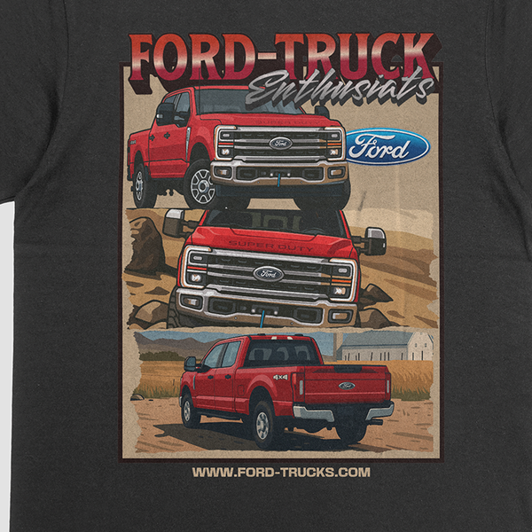 Vintage tshirt for ford community automotive