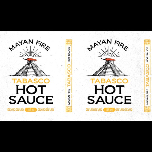 Design di Mayan Fire Hot Sauce di Rimposhe
