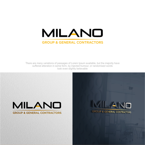 Milano Group logo refresh/modification Design by Tríxÿ©