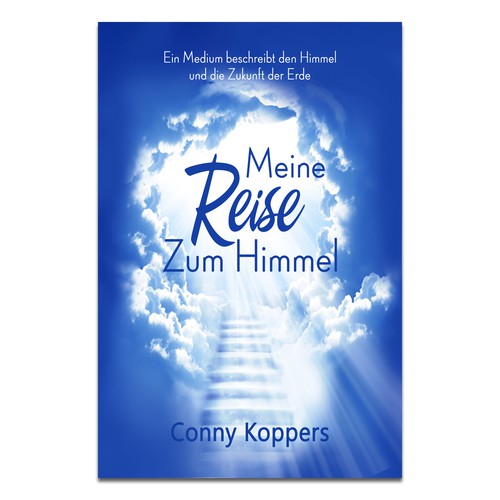 Cover for spiritual book My Journey to Heaven Design by Tayyab Artist