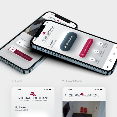 App redesign Design by ozonestyle