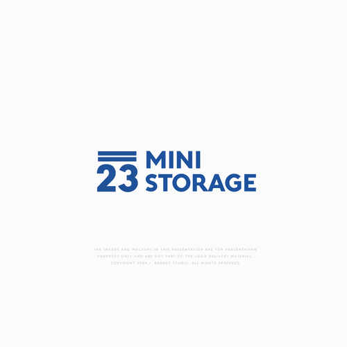 Create a Self Storage Logo Design by Michael San Diego CA