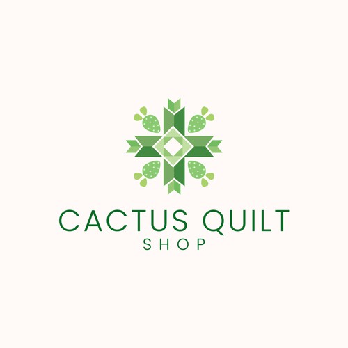 Design a logo for a modern quilt shop! Design by Creative P