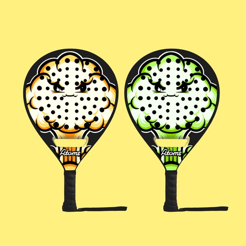 Padel Racket Design Competition. Design by namanama