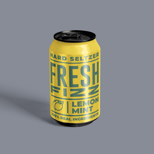 Fresh Fizz Soda Label Design réalisé par Alex Lemon