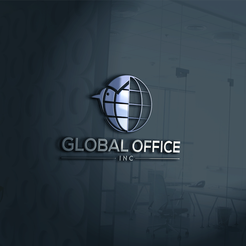 Design a powerful logo for an office equipment company that has global capabilities. Design by stech look