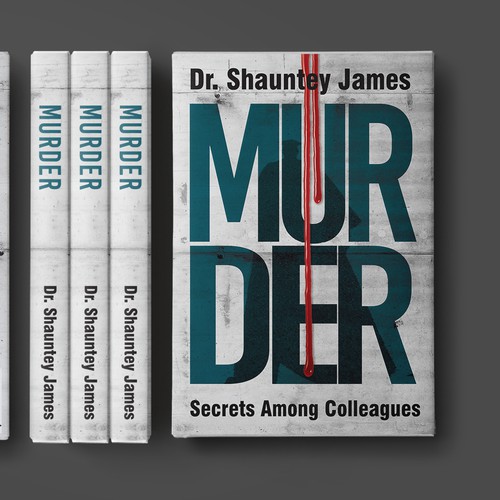 Cover for a classic murder mystery where secrets and lies fly among college professors Design by BeyondImagination