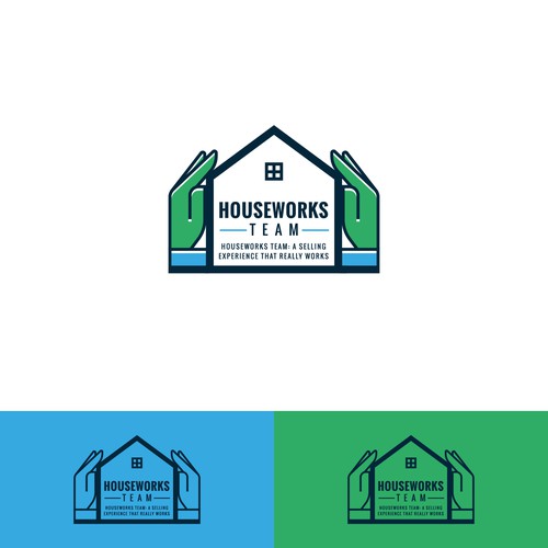 Diseño de Houseworks Team Logo de JHH Designs