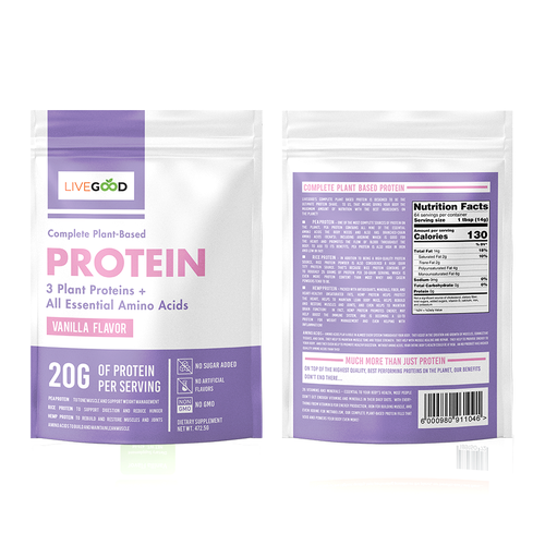 ***GUARANTEED PRIZE*** - LABEL DESIGN for Protein Powder -*****NEW***** Design by Pice Wilf