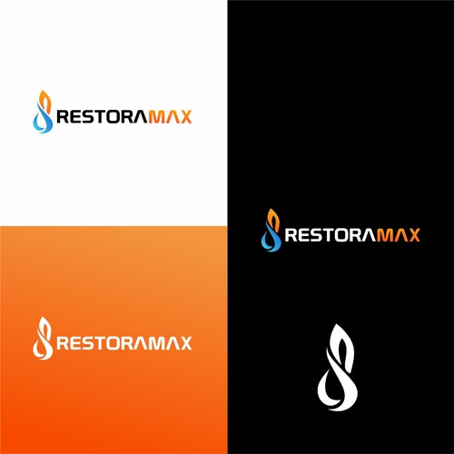 Restoration Company Branding. Design by Lahia