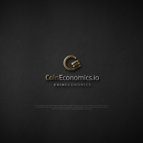 Design by creativity studio™ titled "CoinEconomics"