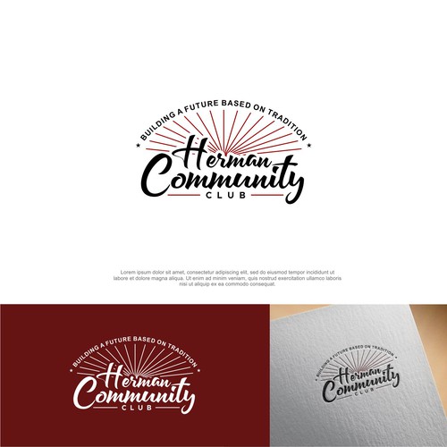 we need a rock star logo to attract visitors to our small town Design by GengRaharjo