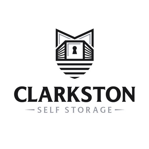 Self Storage Logo | Clarkston Self Storage Diseño de Esui Studio