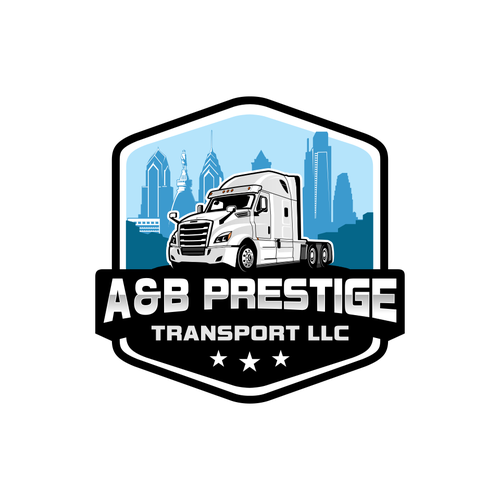 Creative EYE catching design for growing Philadelphia based trucking company Design by RINDAMEN27