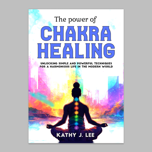 🔥🔥-=  UNIQUE CHAKRA HEALING KDP Ebook Cover =- 🔥🔥 Design by marta_brk