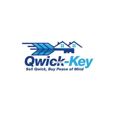 Create a cool character to represent the brand, Qwick-Key Design by DesignatroN